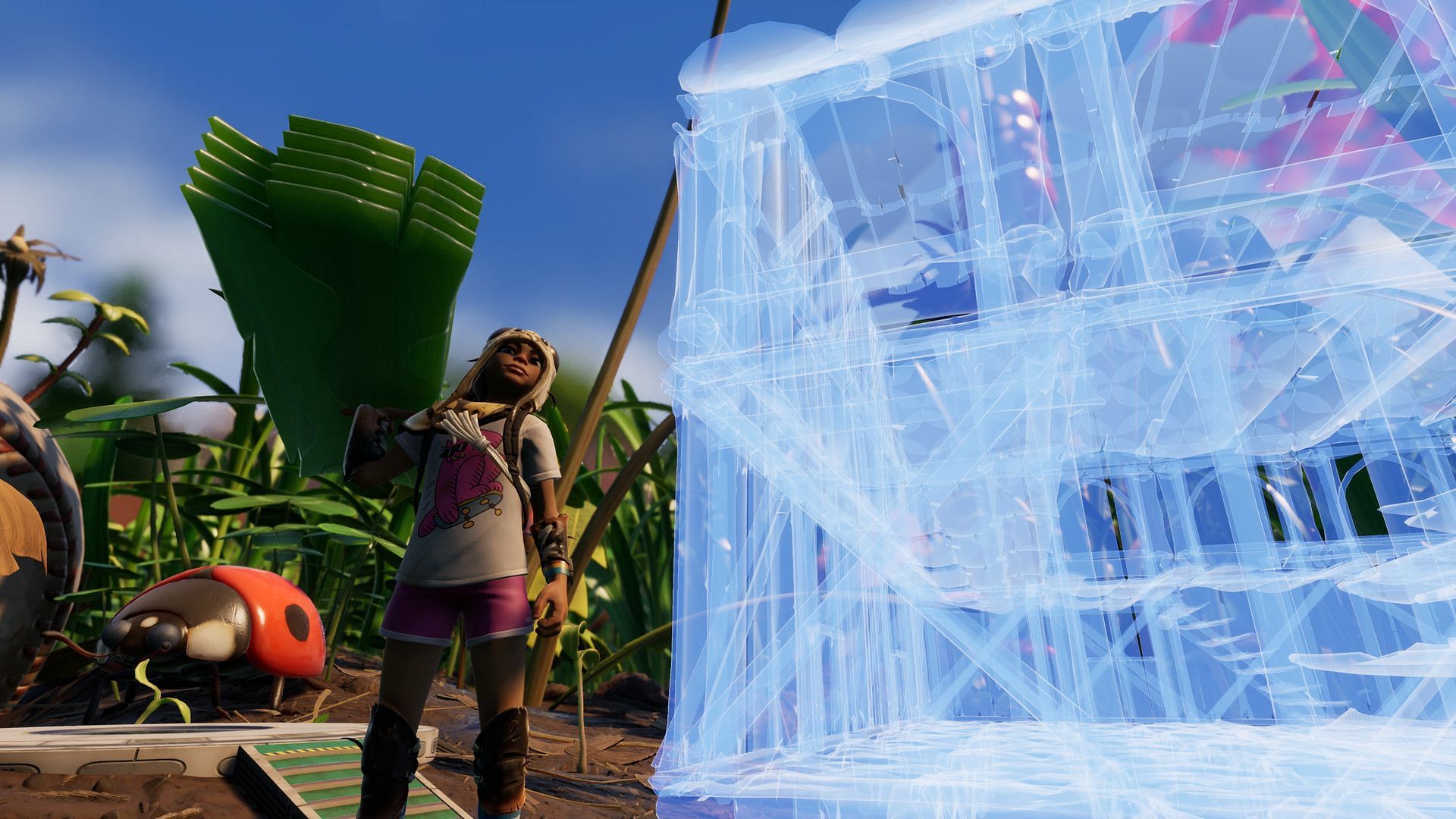 Build to access new areas of the Yard (Image via Xbox Game Studios)